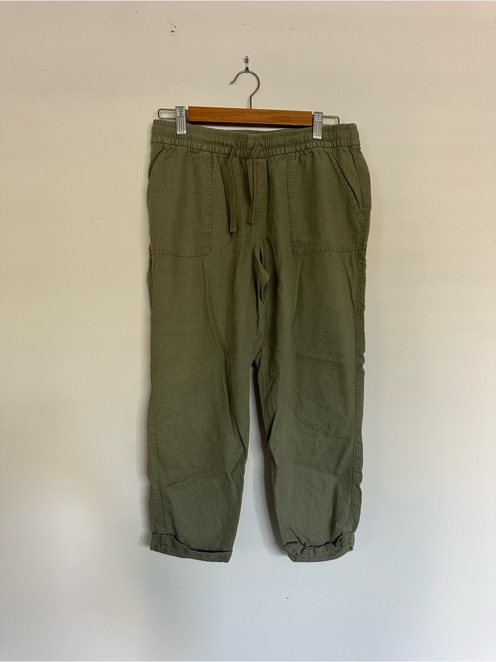 Old Navy Olive Drawstring Jogger Pants
